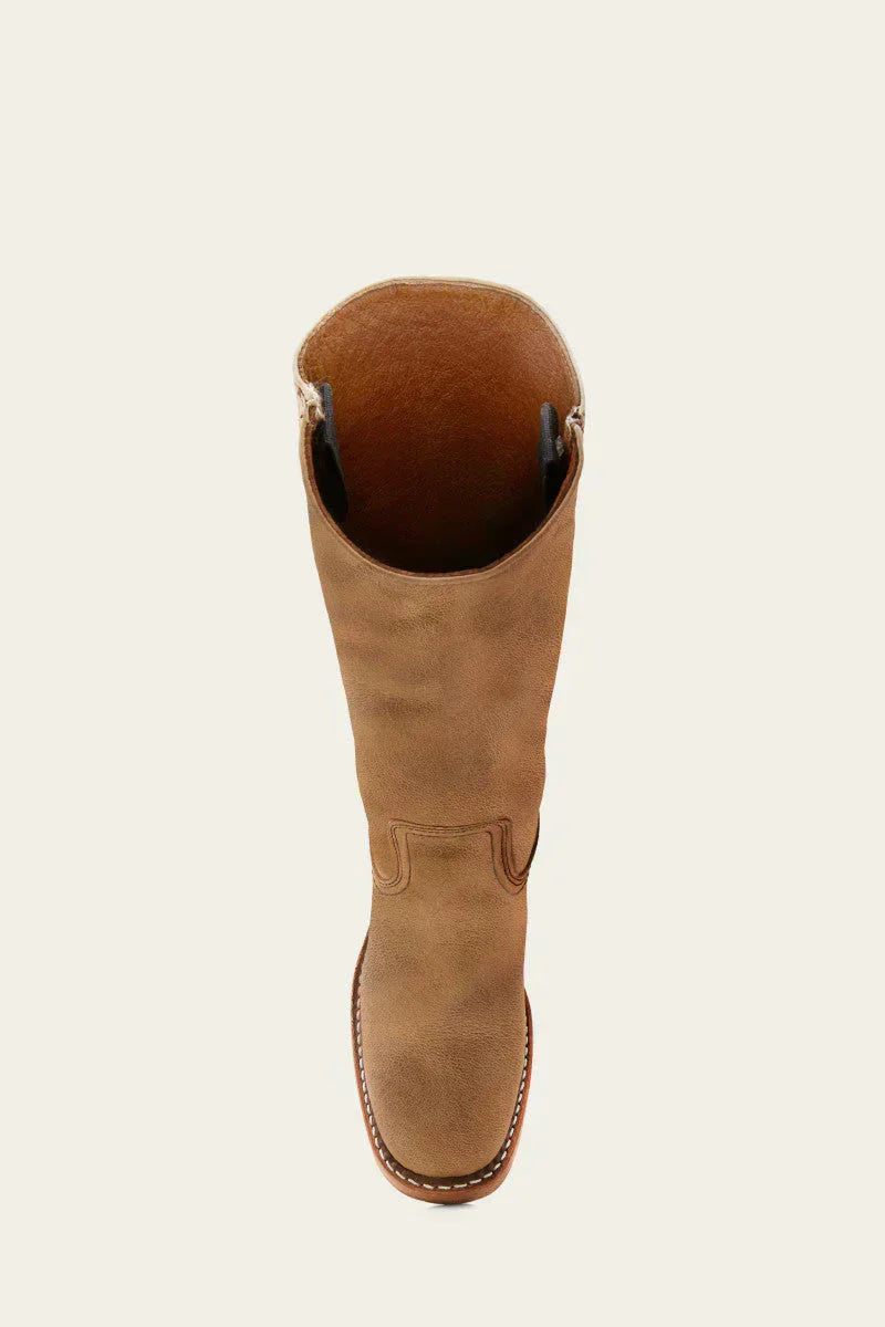 Women's Leather Boots with a Fitted Cut – Brown