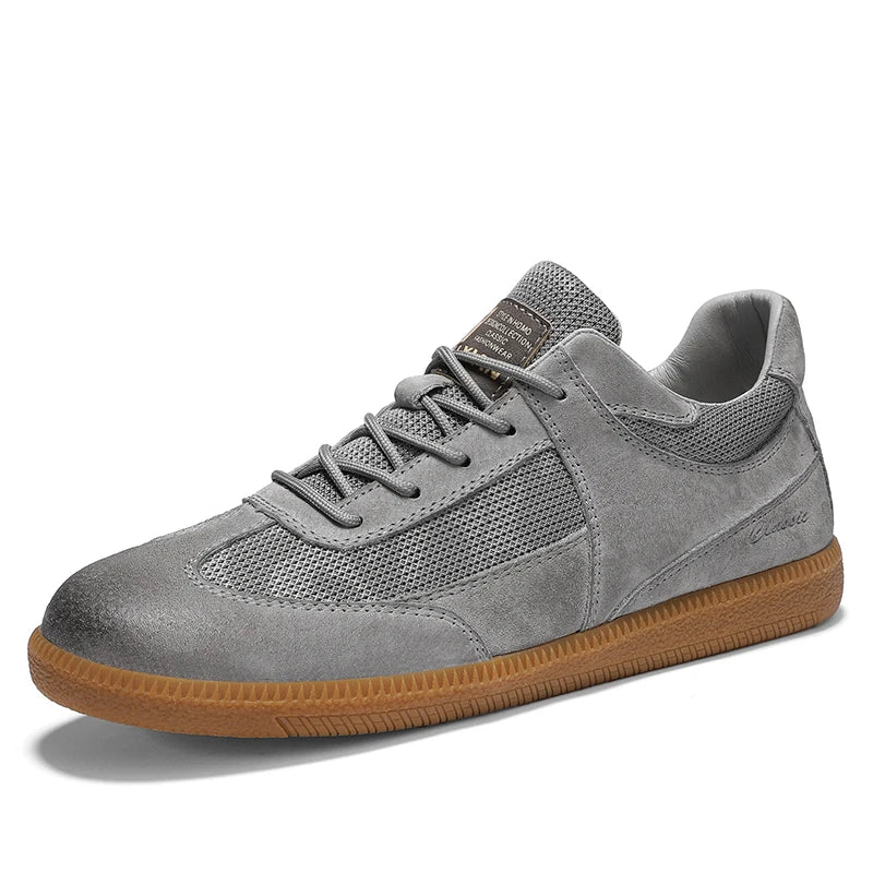 Women's Leather Sneakers in Italian Style