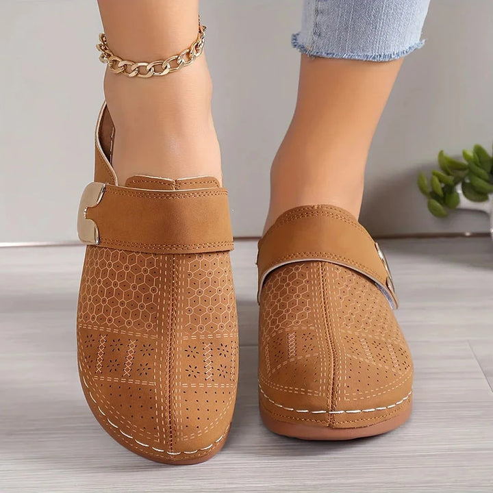 Women's Lightweight Comfort Shoes – Light Brown