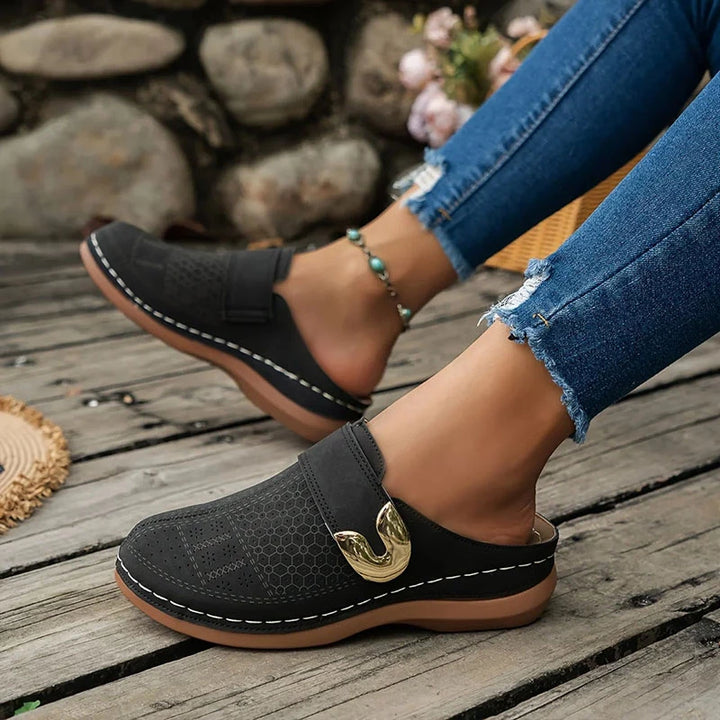 Women's Lightweight Comfort Shoes – Light Brown