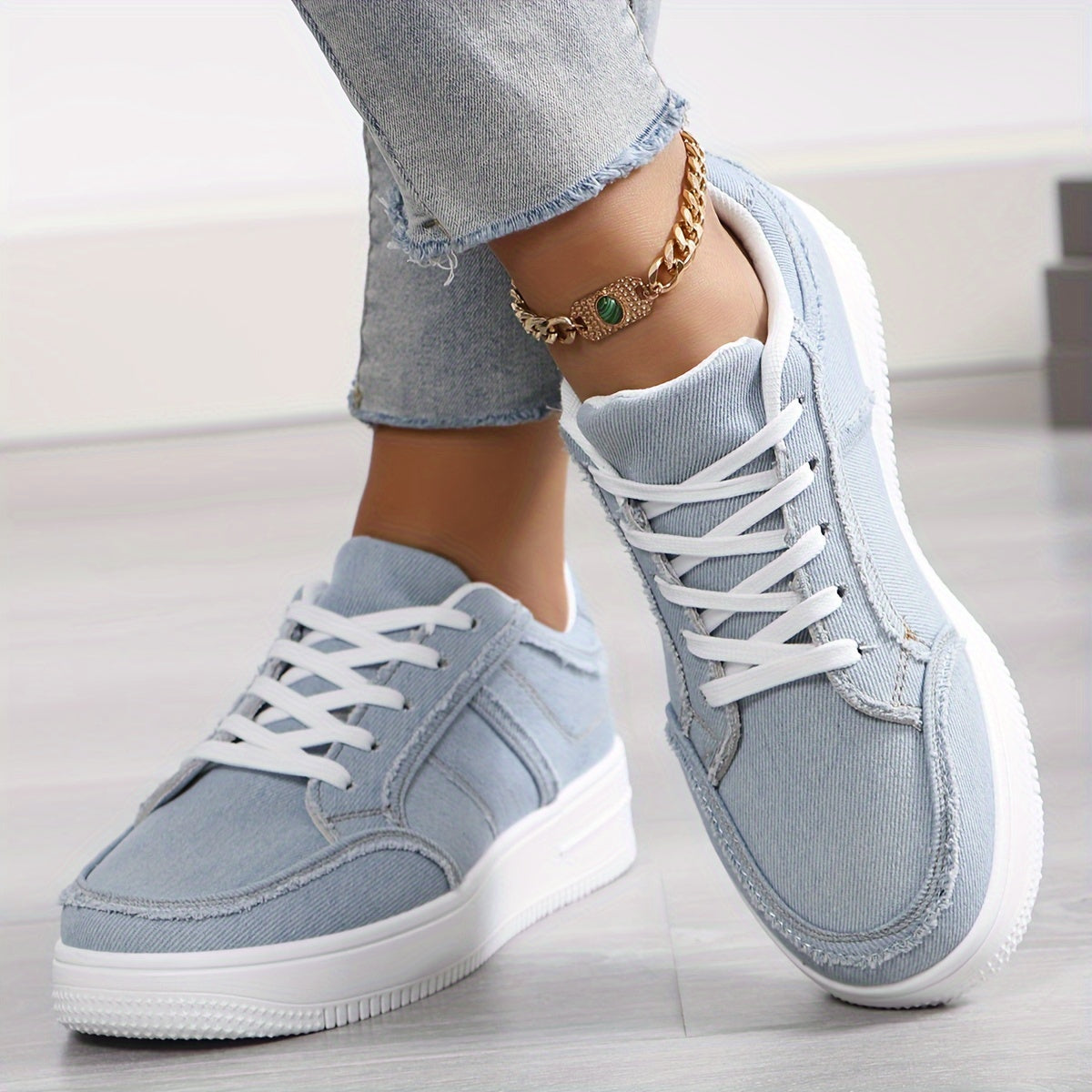 Women's Low-Top Sneakers, Breathable for Everyday