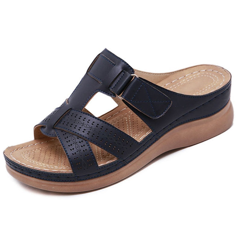 Women's Comfort Boho-Style Sandals – Black