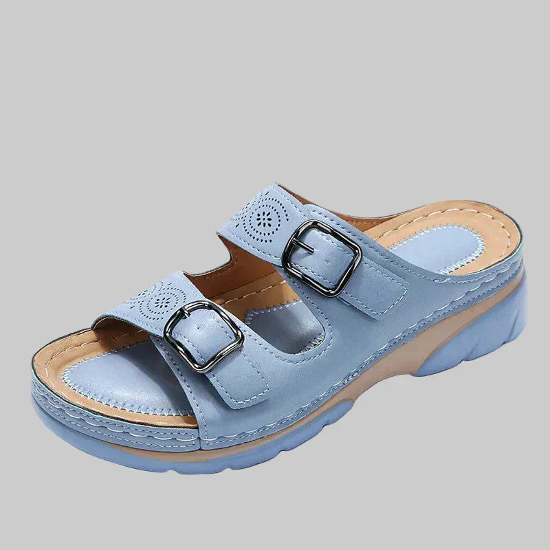 Women's Comfort Sandals for Walking – Light Blue