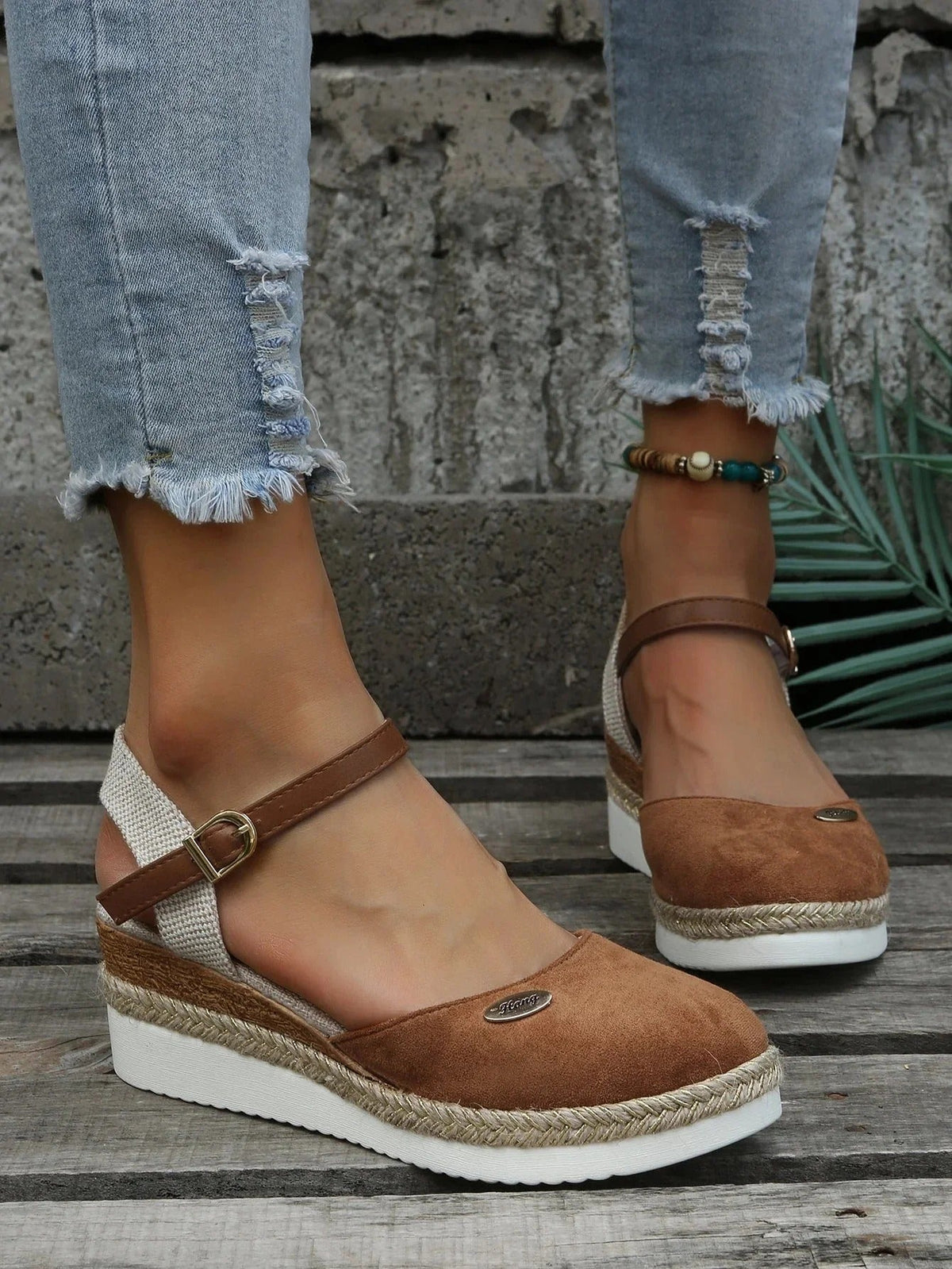 Women's Comfort Espadrille-Style Sandals