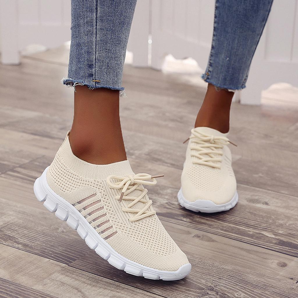 Women's Everyday Comfort Sneakers – Beige