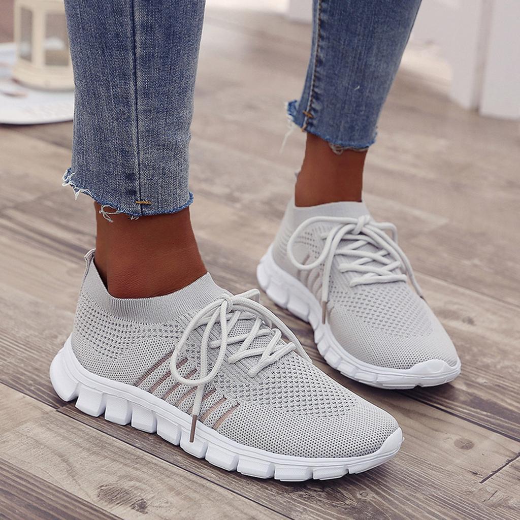 Women's Everyday Comfort Sneakers – Grey