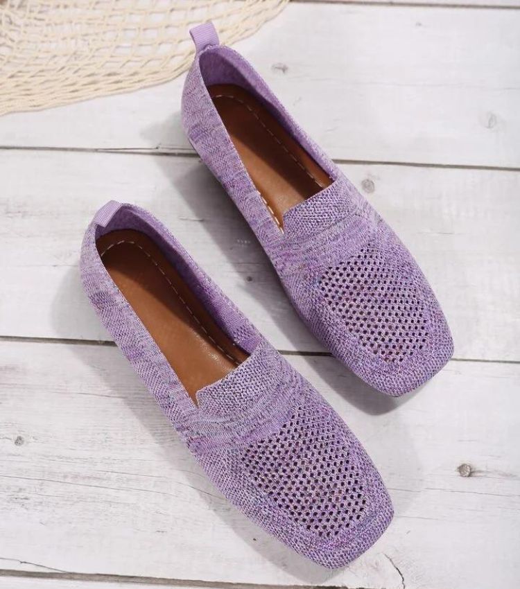Women's Comfort Flat Shoes, Non-Slip – Khaki