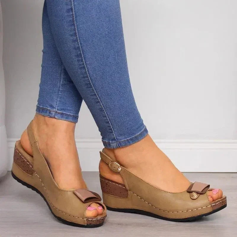 Women's Supportive Heeled Sandals
