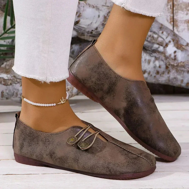 Women's Comfort Loafers, Soft and Elegant – Brown