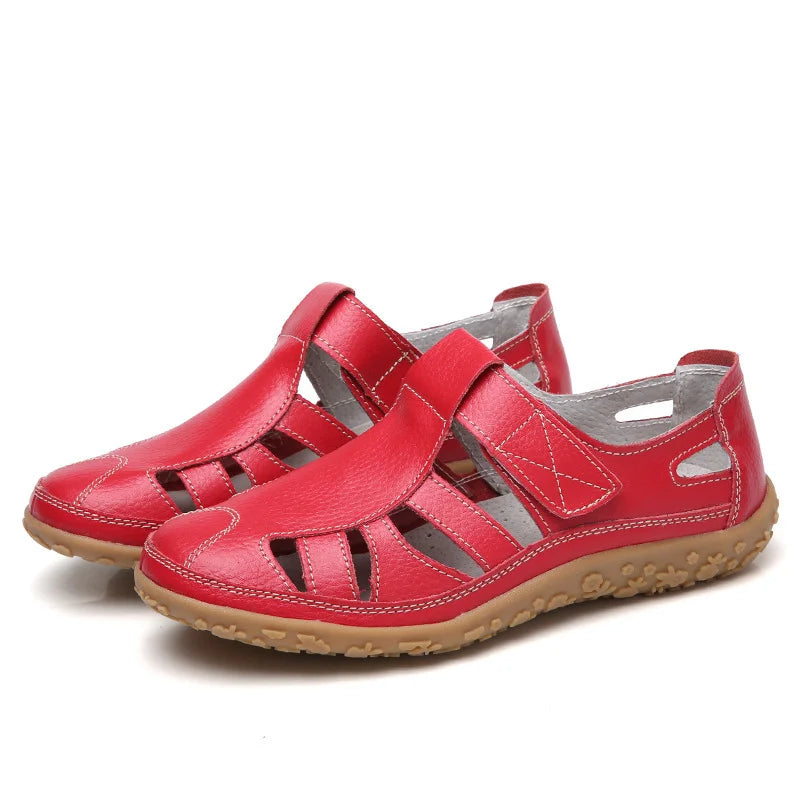 Women's Non-Slip Comfort Sandals – Red