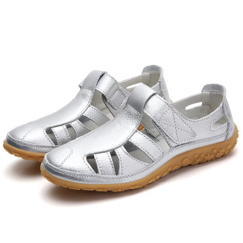 Women's Non-Slip Comfort Sandals – Silver