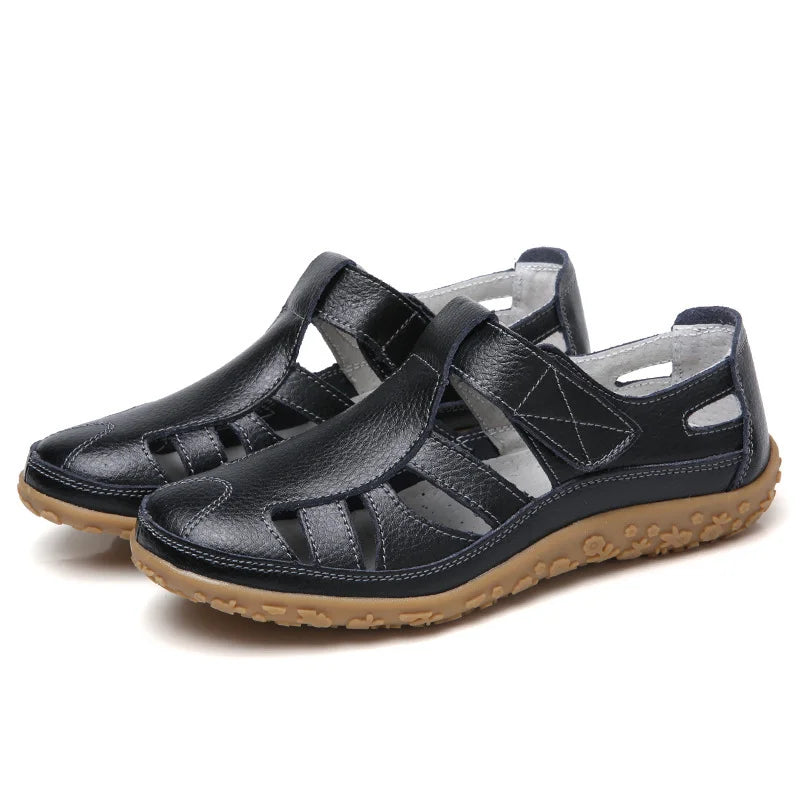 Women's Non-Slip Comfort Sandals – Black