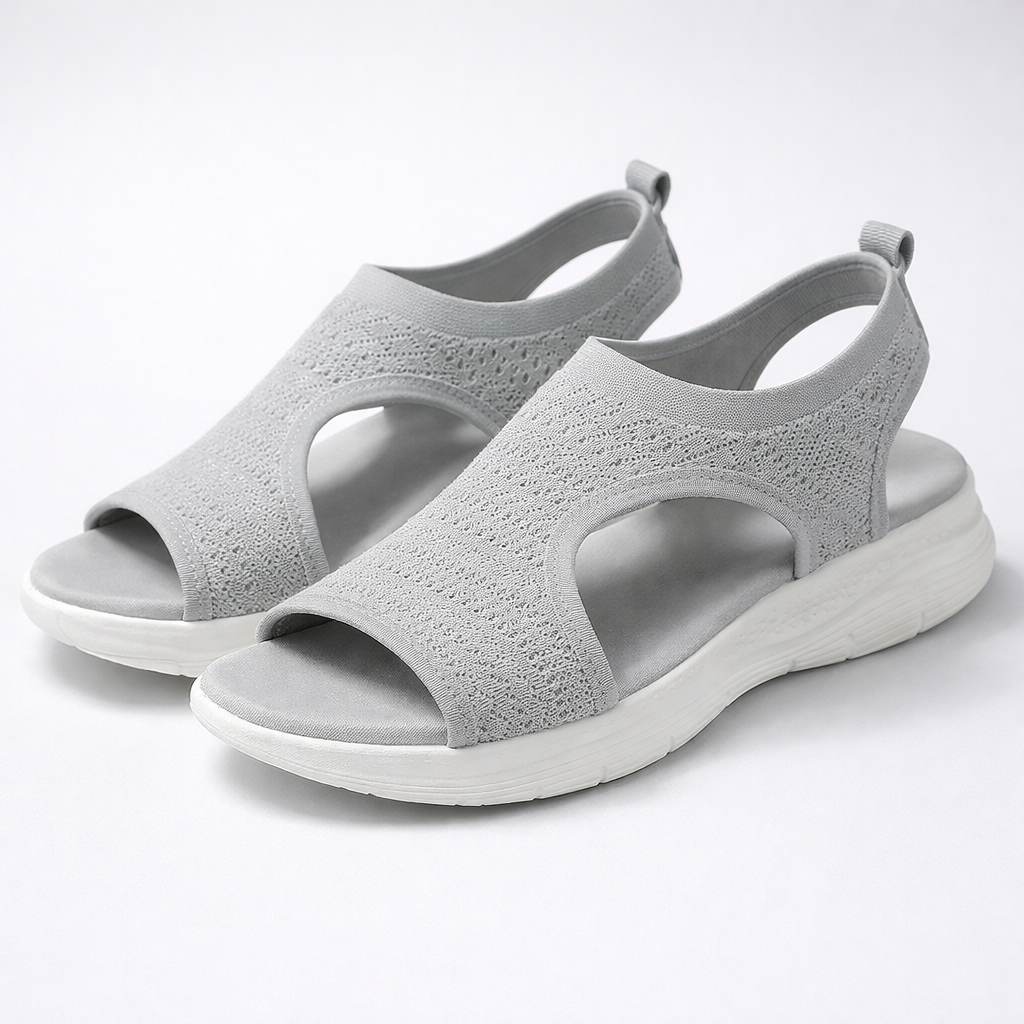 Women's Sandals, Lightweight and Comfortable – Grey