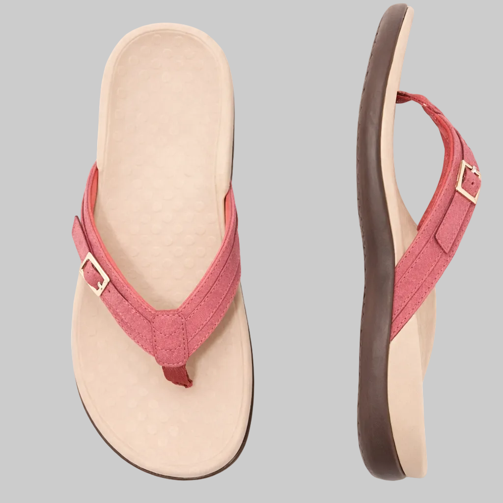 Women's Supportive Sandals for Warm Days – Pink