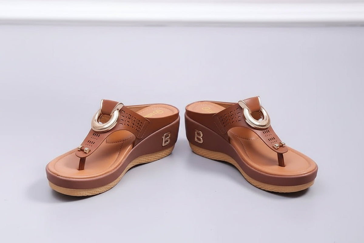 Women's Comfort Sandals for Summer Days – Brown