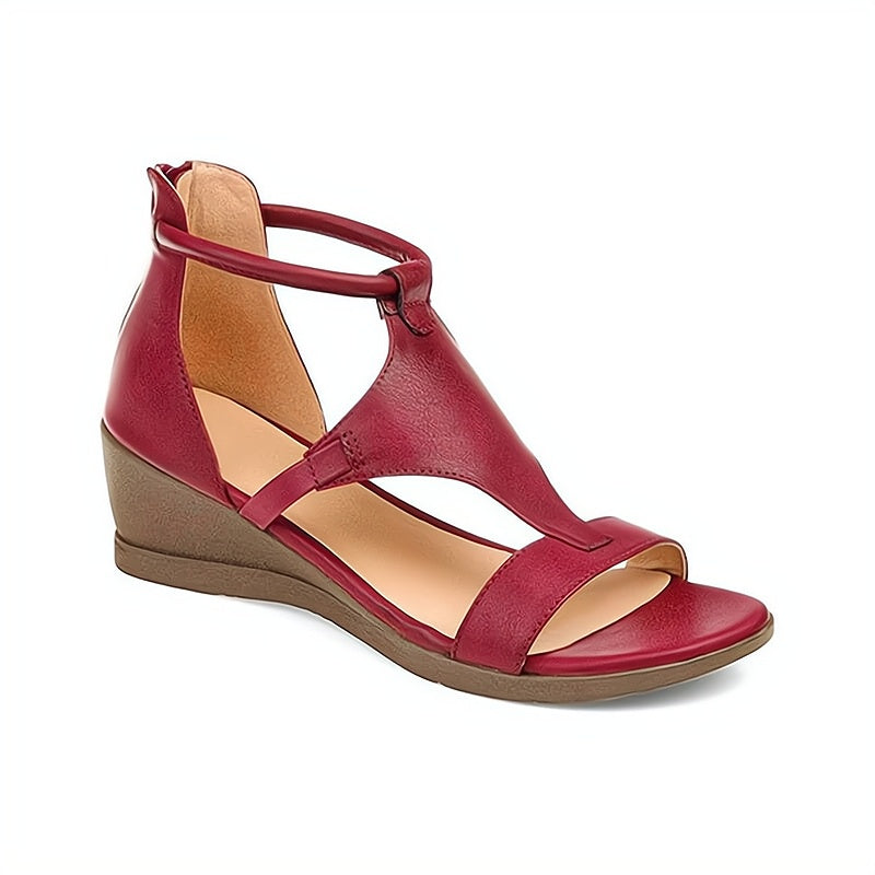 Women's Supportive Sandals for Summer Walks – Brown