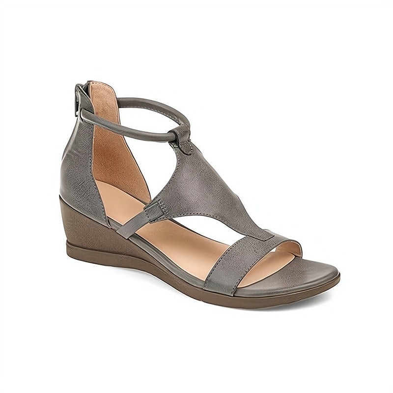 Women's Supportive Sandals for Summer Walks – Brown