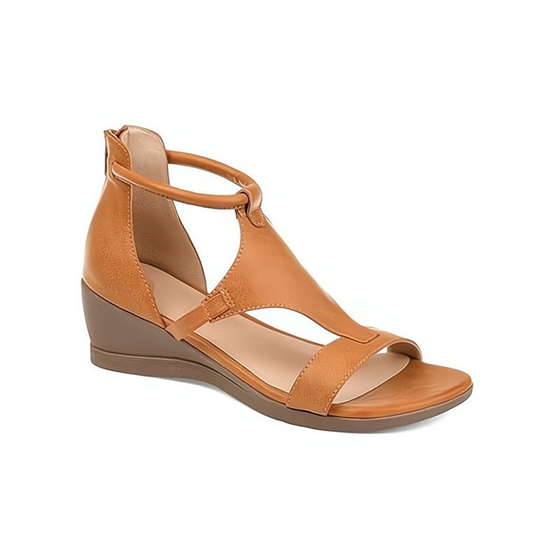 Women's Supportive Sandals for Summer Walks – Brown