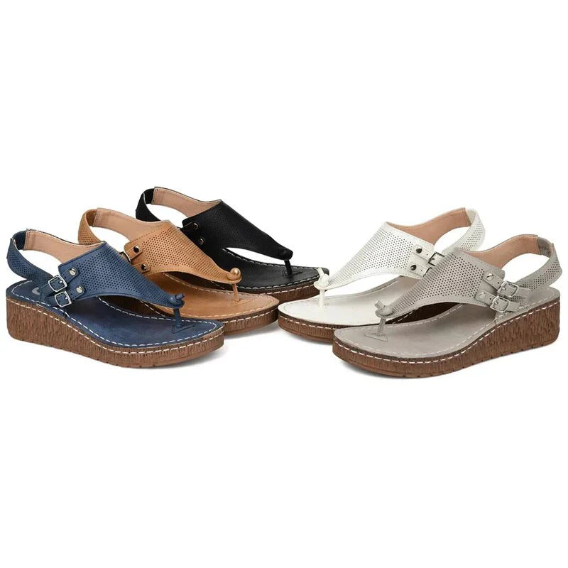 Women's Supportive Sandals with a Modern Look – Brown