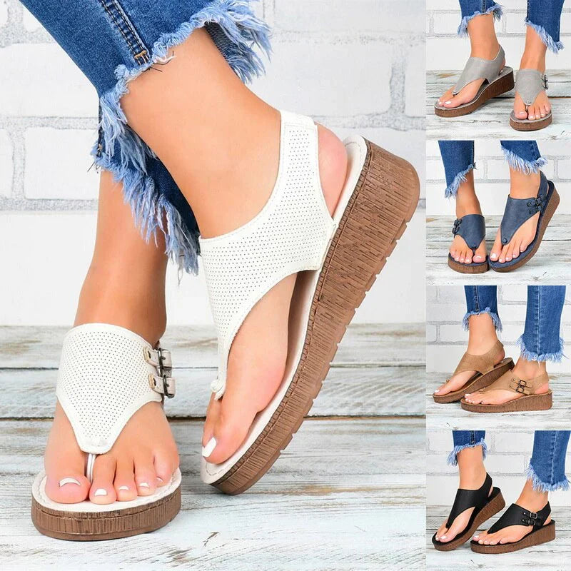 Women's Supportive Sandals with a Modern Look – Brown