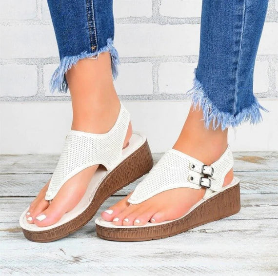 Women's Supportive Sandals with a Modern Look – Grey