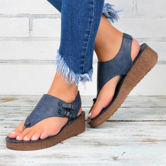 Women's Supportive Sandals with a Modern Look – Brown