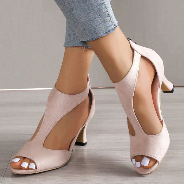Women's Supportive Sandals with a Comfortable Heel