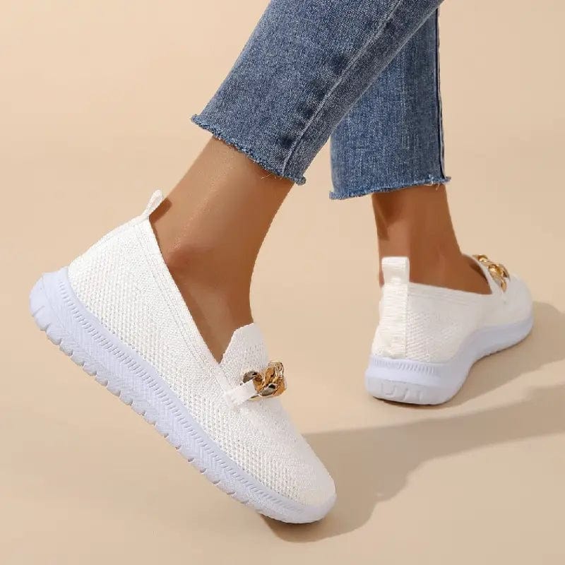 Women's Breathable Comfort Shoes – White