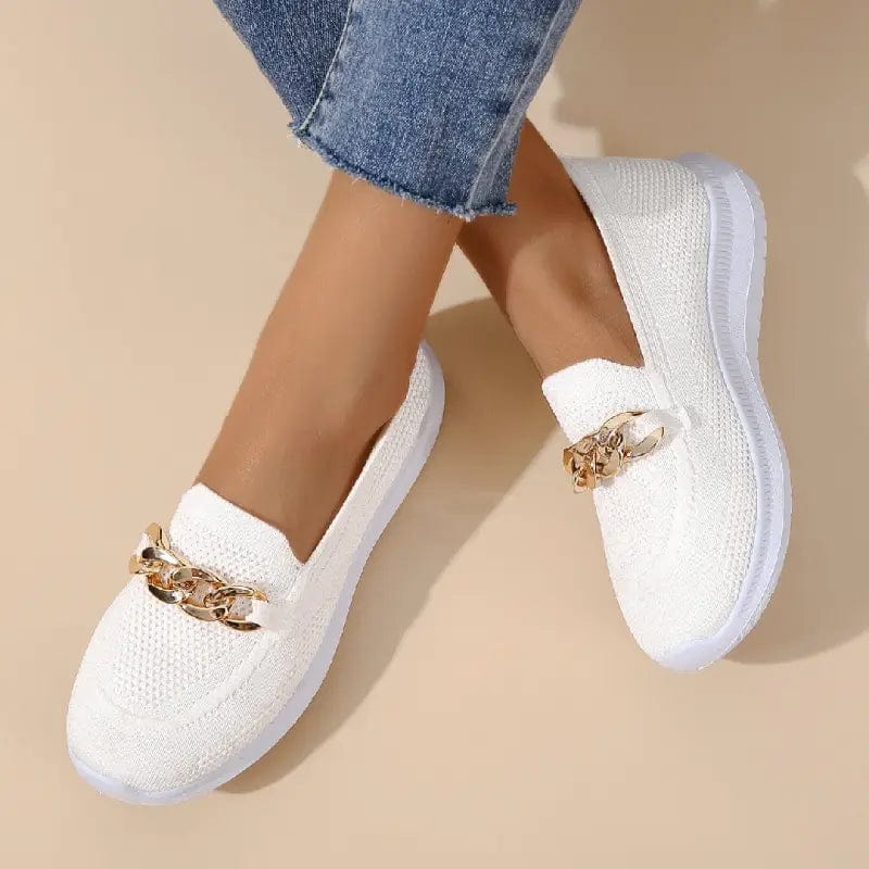 Women's Breathable Comfort Shoes – White