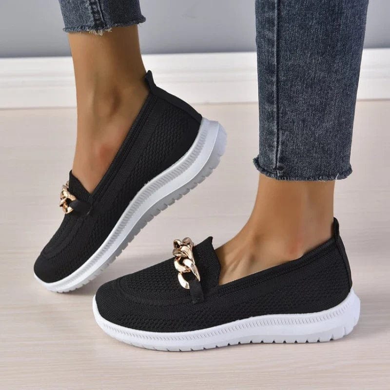 Women's Breathable Comfort Shoes – Black