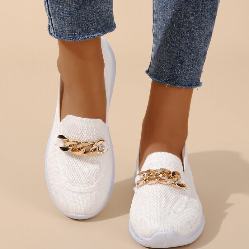 Women's Breathable Comfort Shoes – White