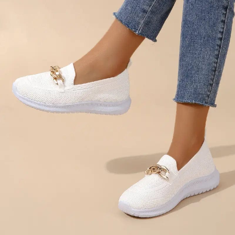Women's Breathable Comfort Shoes – White