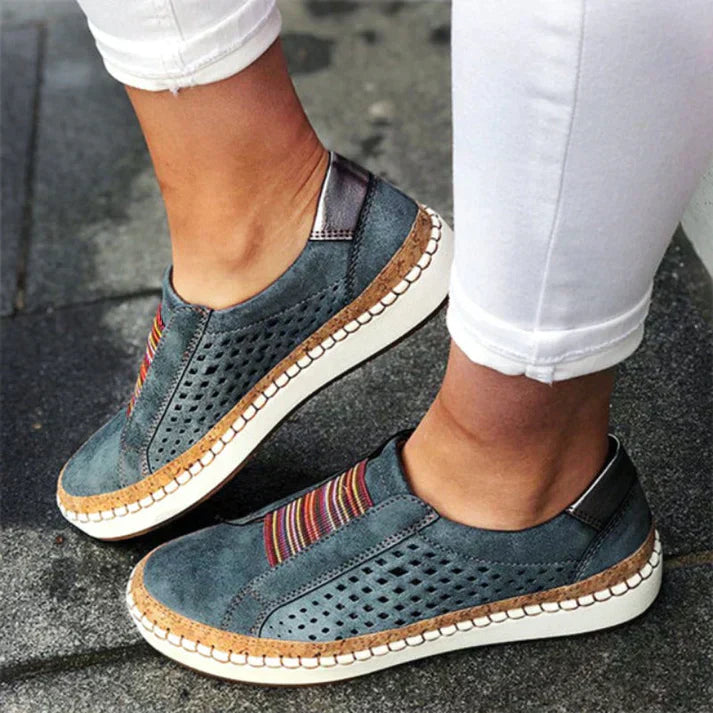 Women's Comfort Shoes, Breathable and Flexible – Blue