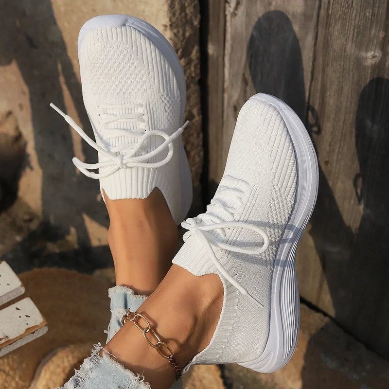 Women's Comfort Shoes, Breathable and Non-Slip – White