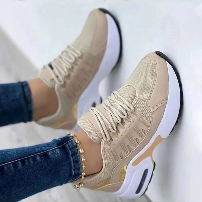 Women's Comfort Shoes in a Modern Design – Beige