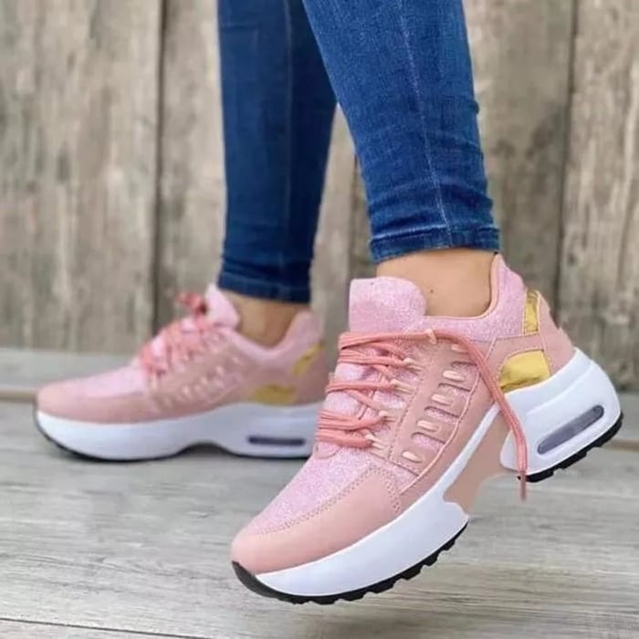 Women's Comfort Shoes in a Modern Design – Pink