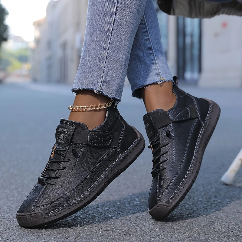 Women's Comfort Shoes with Breathable Mesh – Black