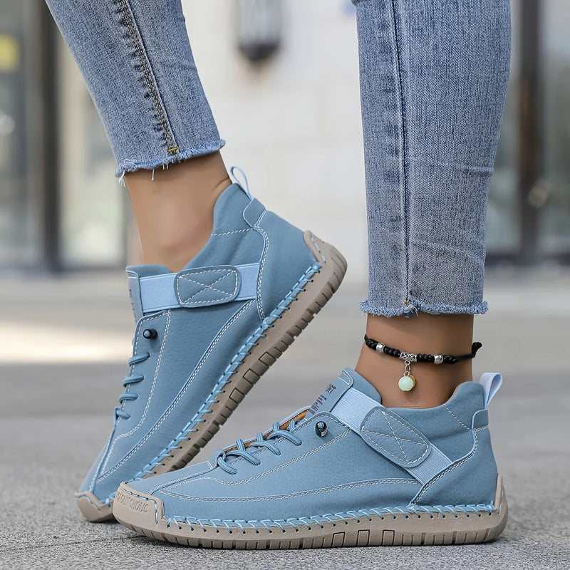 Women's Comfort Shoes with Breathable Mesh – Light Blue
