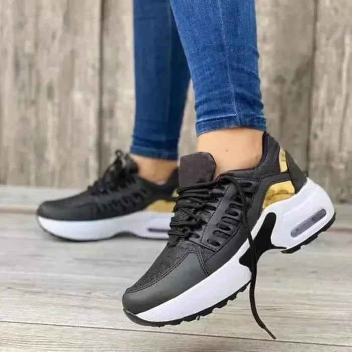 Women's Supportive Everyday Shoes – Black