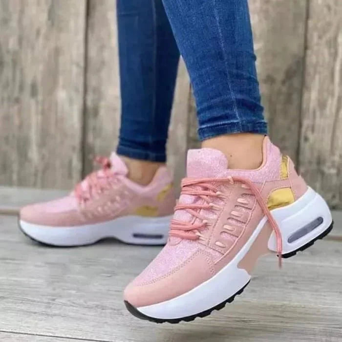 Women's Supportive Everyday Shoes – Pink