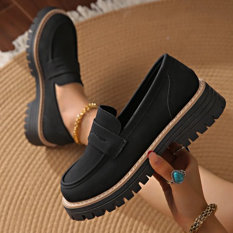 Women's Trendy Slip-On Comfort Shoes – Black