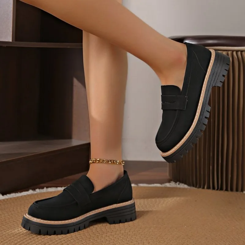 Women's Trendy Slip-On Comfort Shoes – Black