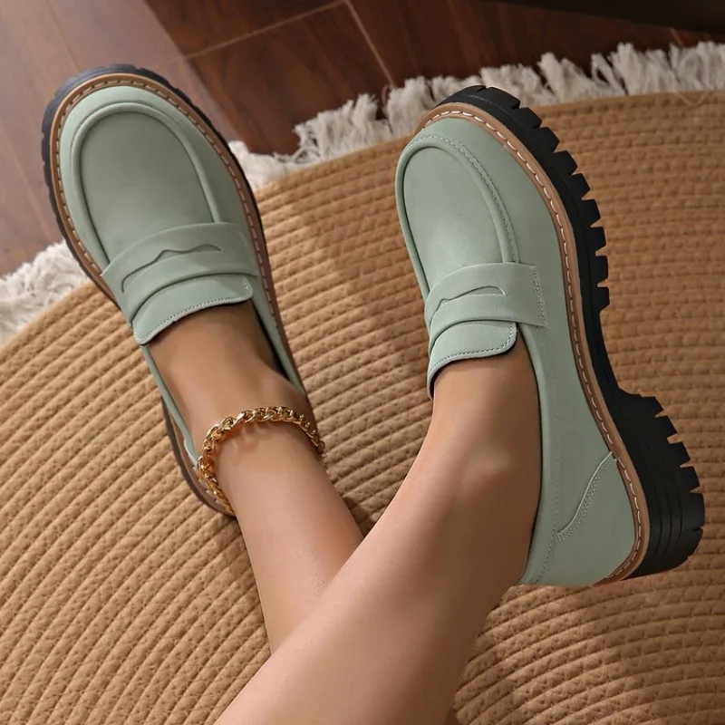 Women's Trendy Slip-On Comfort Shoes – Green