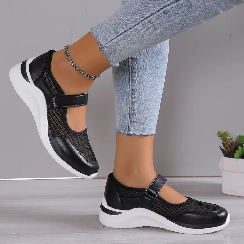 Women's Comfort Slip-On Shoes, Lightweight – Black