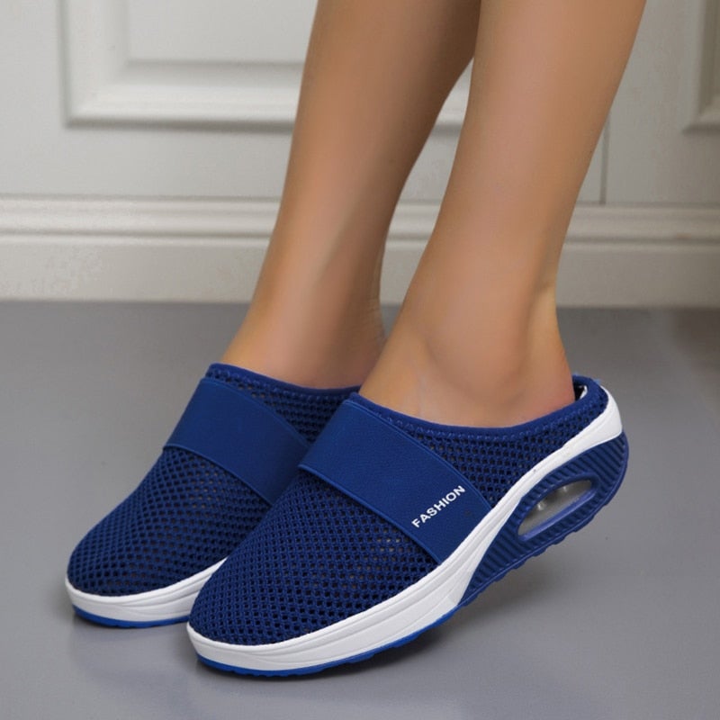 Women's Comfort Sneakers with Air Cushion – Pink