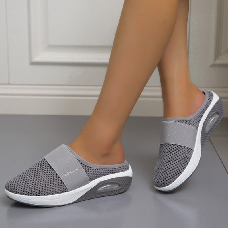 Women's Comfort Sneakers with Air Cushion – Pink