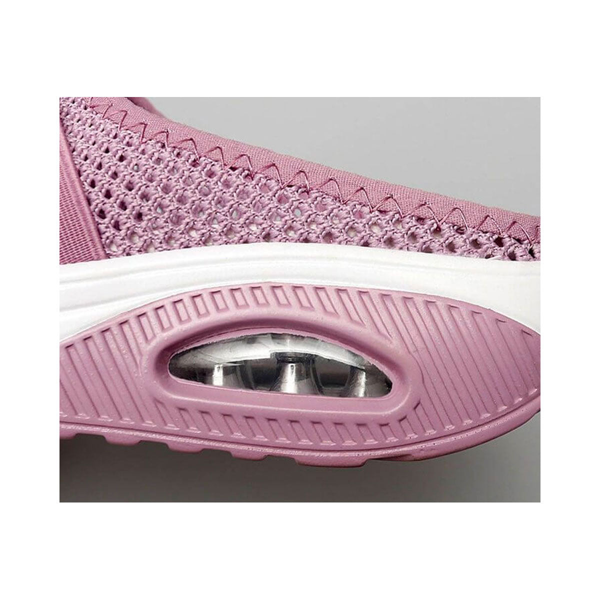 Women's Comfort Sneakers with Air Cushion – Pink