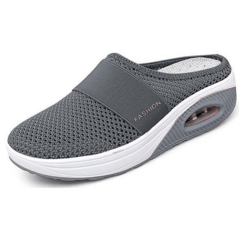 Women's Comfort Sneakers with Air Cushion – Dark Grey