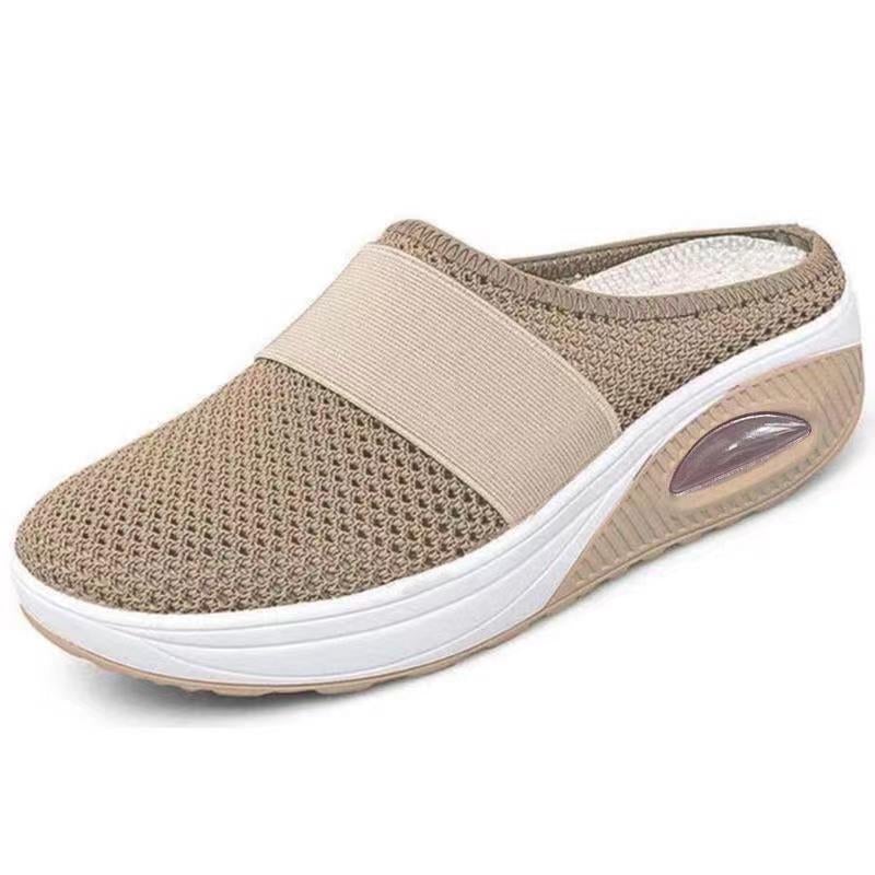 Women's Comfort Sneakers with Air Cushion – Khaki