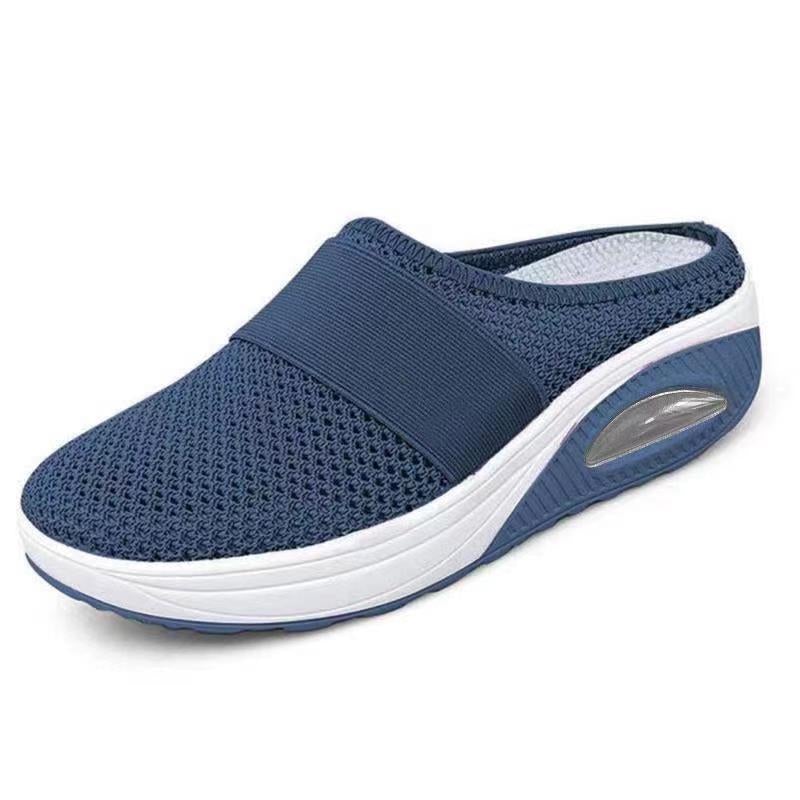 Women's Comfort Sneakers with Air Cushion – Light Blue